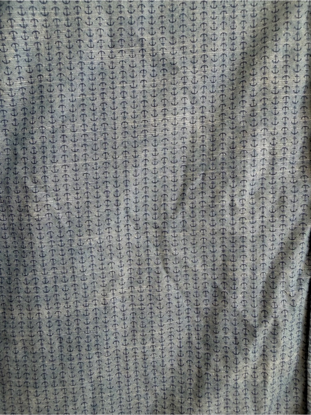 Madison Blue Patterned Button-Down Shirt - Picture 2 of 4